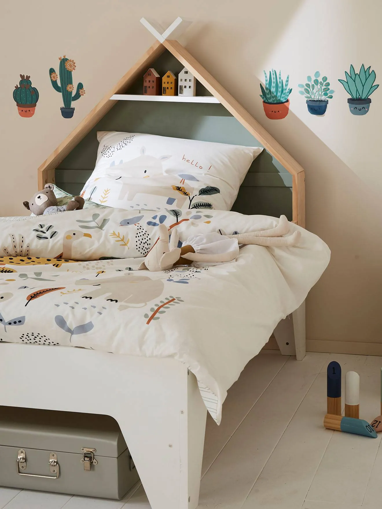 8 adhesivos grandes Cactus