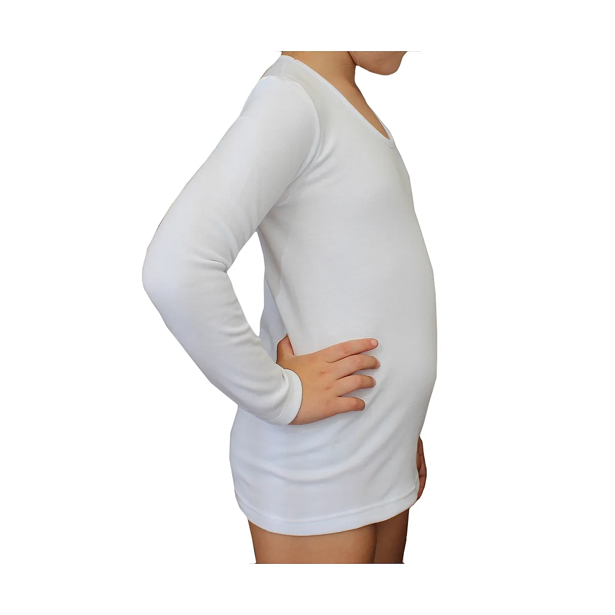 9814 CAMISETA MANGA LARGA TÉRMICA SECADO RÁPIDO NIÑA