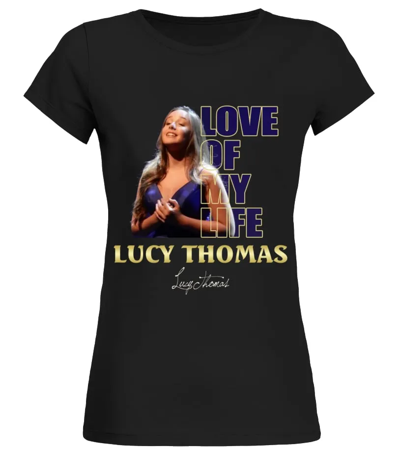 aaLOVE of my life Lucy Thomas Camiseta cuello redondo Mujer