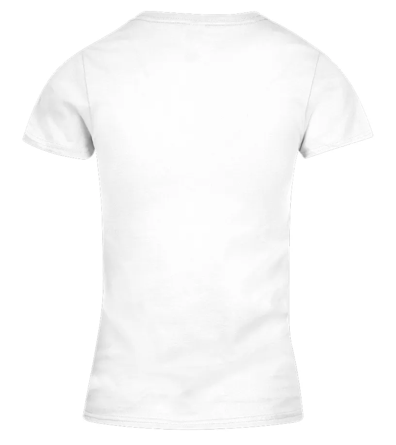 Alejate tengo una tia loca y he heredado sus genes Camiseta cuello pico Mujer