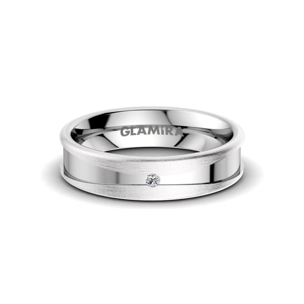 Anillo Boda Mujer Heavenly Blaze 5 mm