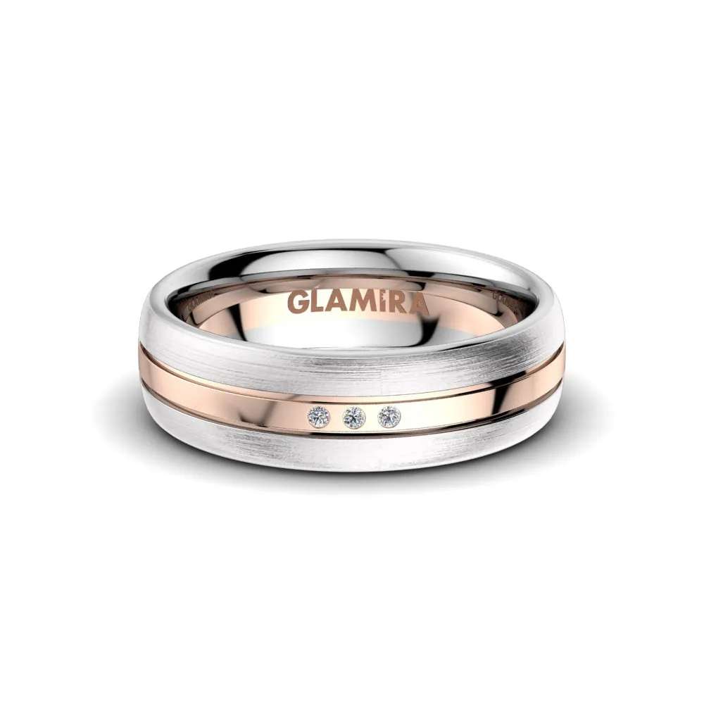 Anillo Boda Mujer Immortal Way 6mm