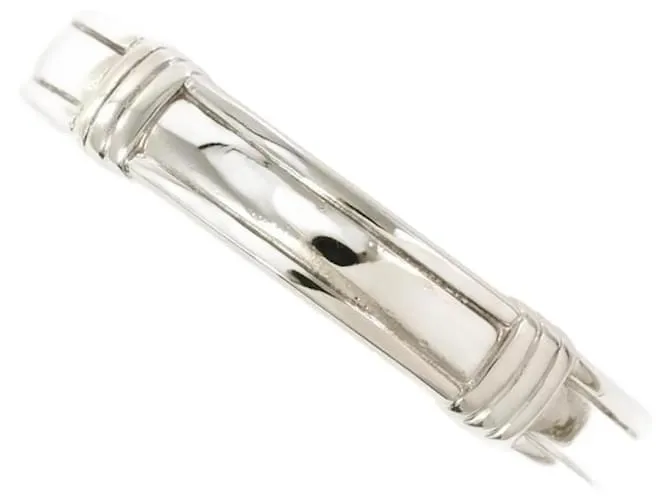 Anillo de platino Yves Saint Laurent 