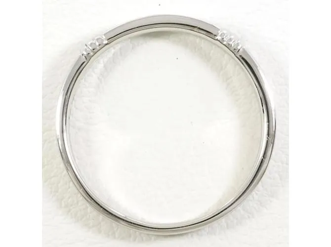 Anillo de platino Yves Saint Laurent 