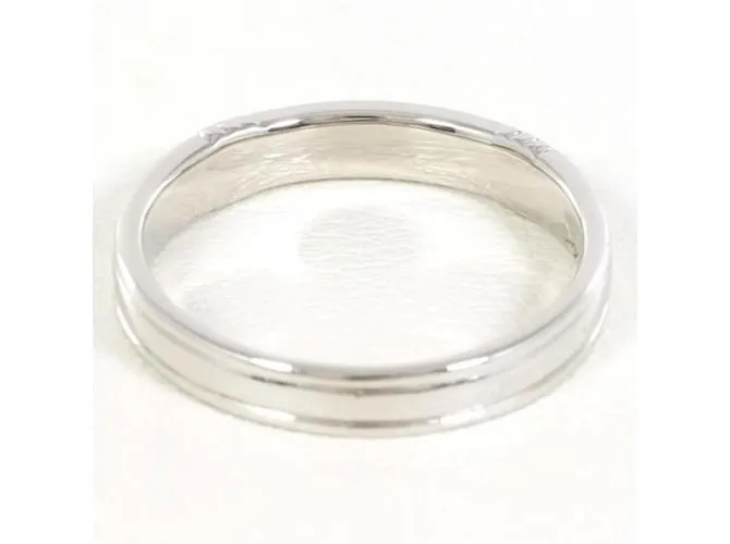 Anillo de platino Yves Saint Laurent 