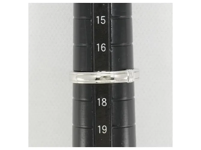Anillo de platino Yves Saint Laurent 