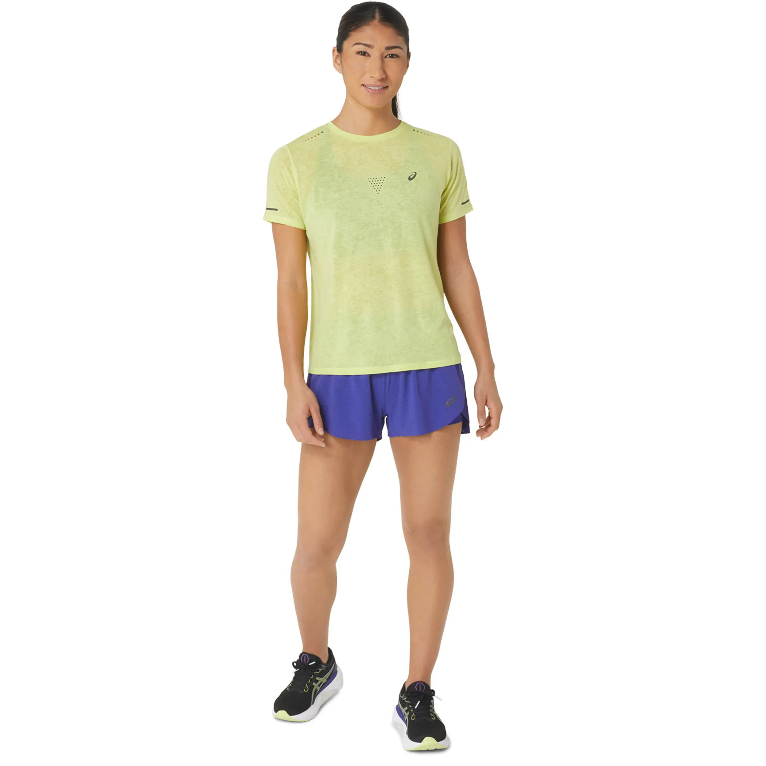 ASICS Metarun Split Shorts Mujeres