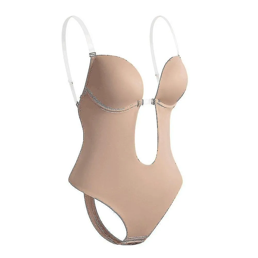 BACKLESS BODY SHAPER BRA MUJERES HUNDIENDO PROFUNDO VNECK BODY SHAPER SEAMLESS THONG INVISIBLES SHAPEWEAR PARA BODA