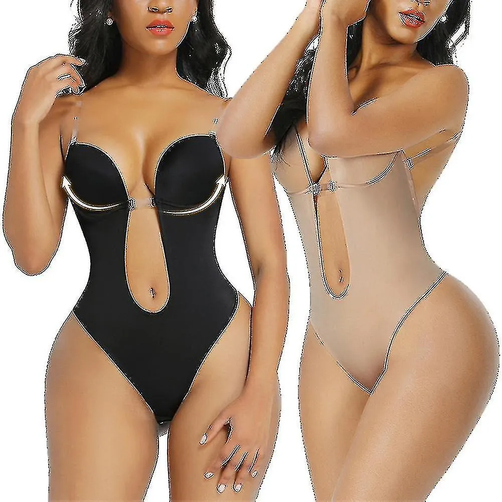 BACKLESS BODY SHAPER BRA MUJERES HUNDIENDO PROFUNDO VNECK BODY SHAPER SEAMLESS THONG INVISIBLES SHAPEWEAR PARA BODA