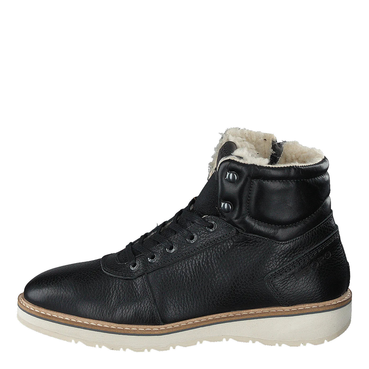 Björn Zapatos Borg Runo Hgh Fur M Blk