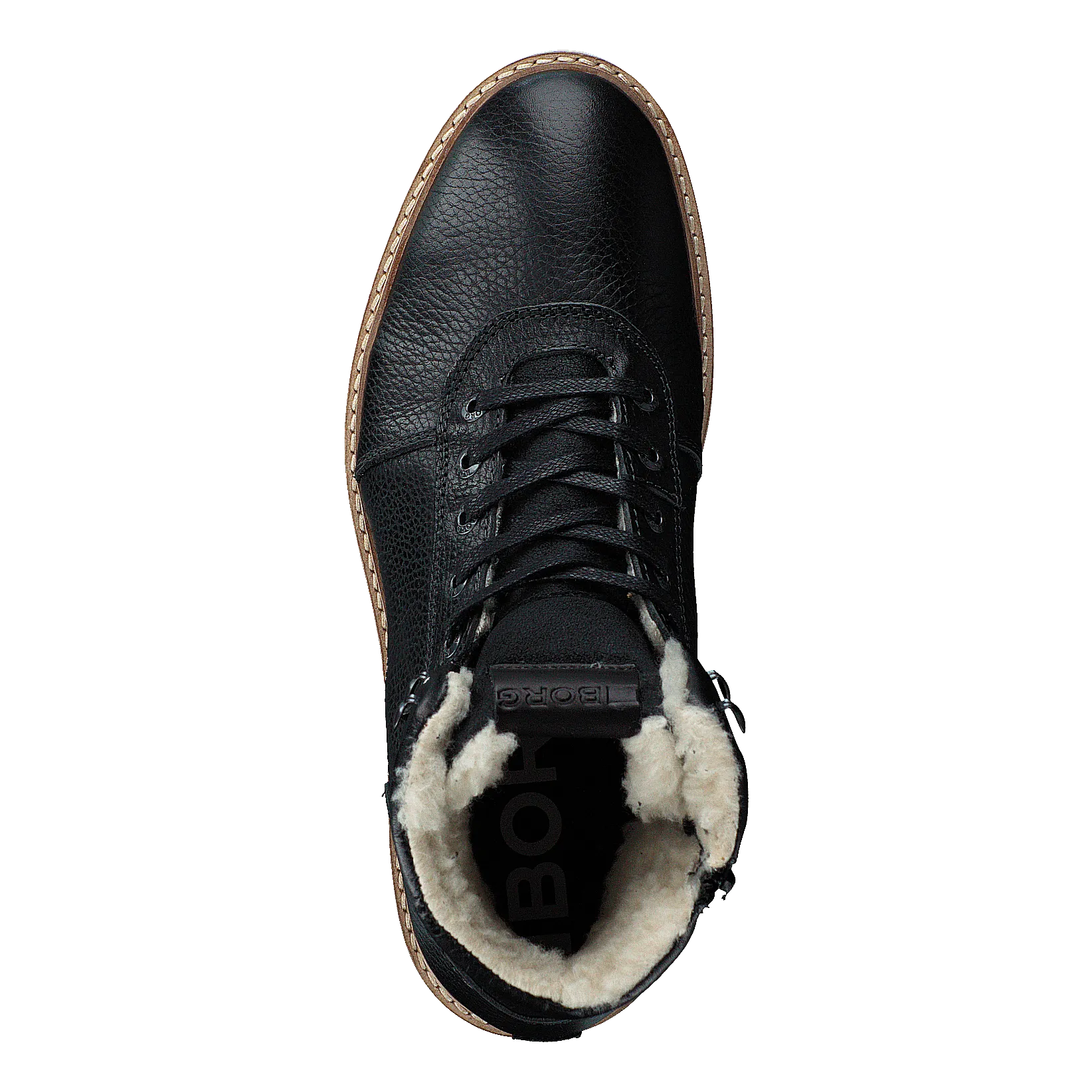 Björn Zapatos Borg Runo Hgh Fur M Blk