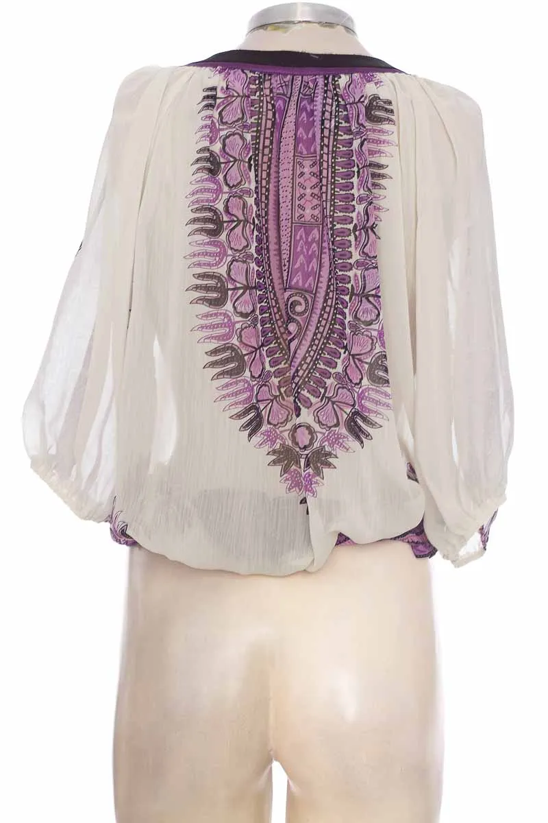 BLUSA COLOR BLANCO  DANI