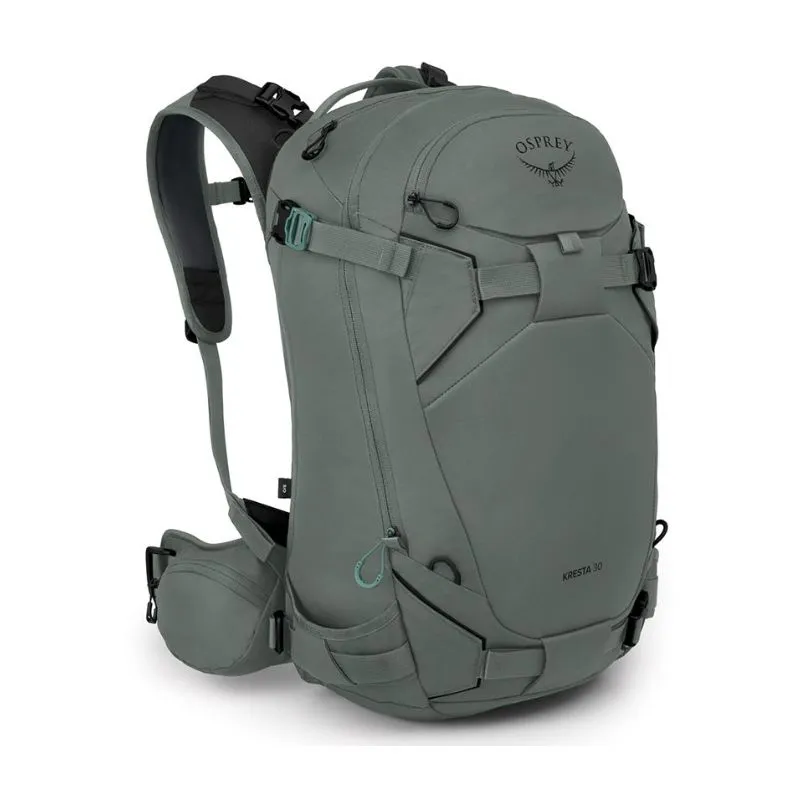 Bolsa de esquí y snowboard para mujer Osprey Kresta 30 (Pine Leaf Green)