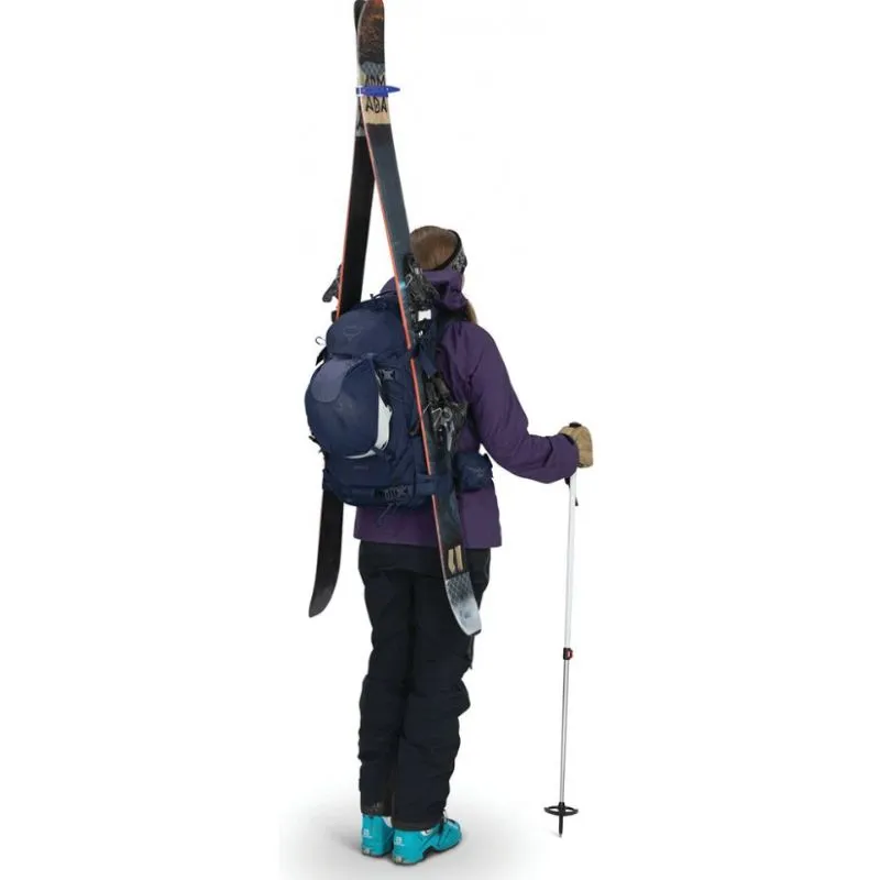 Bolsa de esquí y snowboard para mujer Osprey Kresta 30 (Pine Leaf Green)