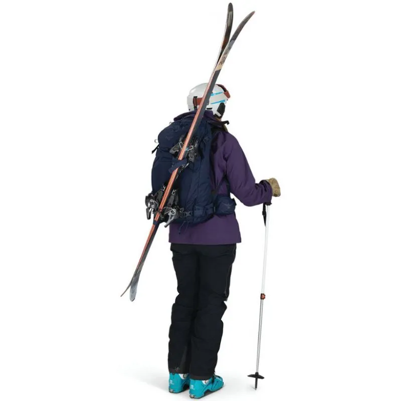 Bolsa de esquí y snowboard para mujer Osprey Kresta 30 (Pine Leaf Green)