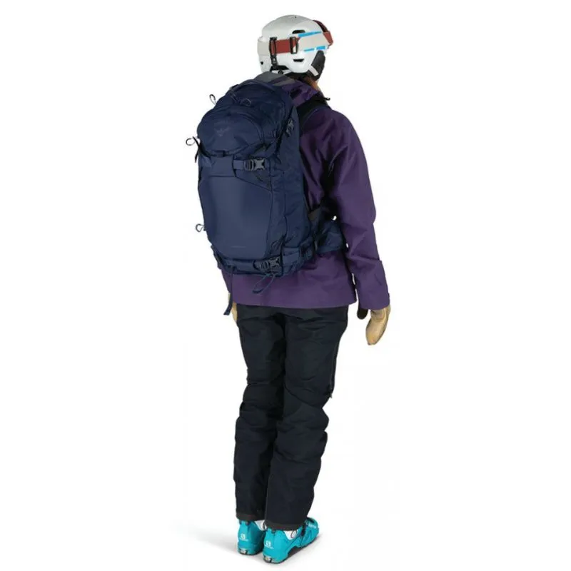 Bolsa de esquí y snowboard para mujer Osprey Kresta 30 (Pine Leaf Green)