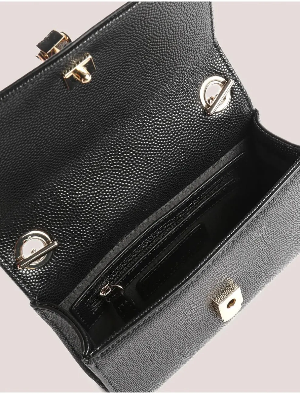 Bolso Mujer Valentino Bags Divina Vbs1ij03 Negro