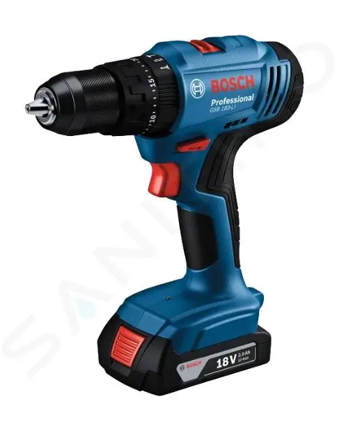 BOSCH HERRAMIENTAS  TALADRO ATORNILLADOR AKU 18V CON ATORNILLADOR DE IMPACTO, 2X BATERíA 2,0 AH LIION, CARGADOR 06019K9100