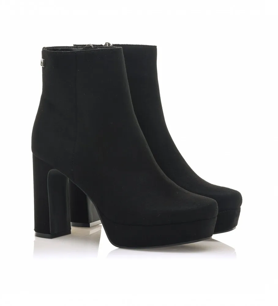 BOTINES DRESSED NEGRO ALTURA TACóN 10CM
