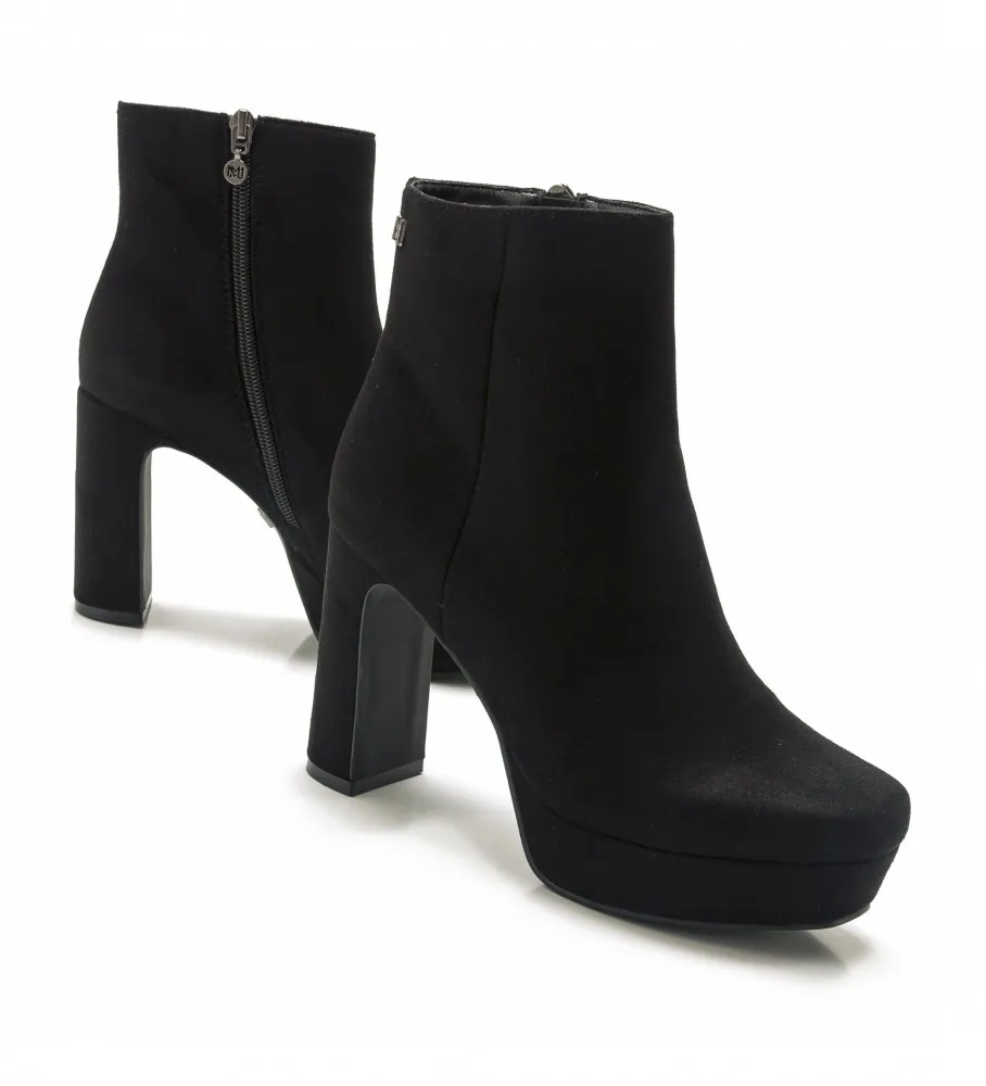 BOTINES DRESSED NEGRO ALTURA TACóN 10CM