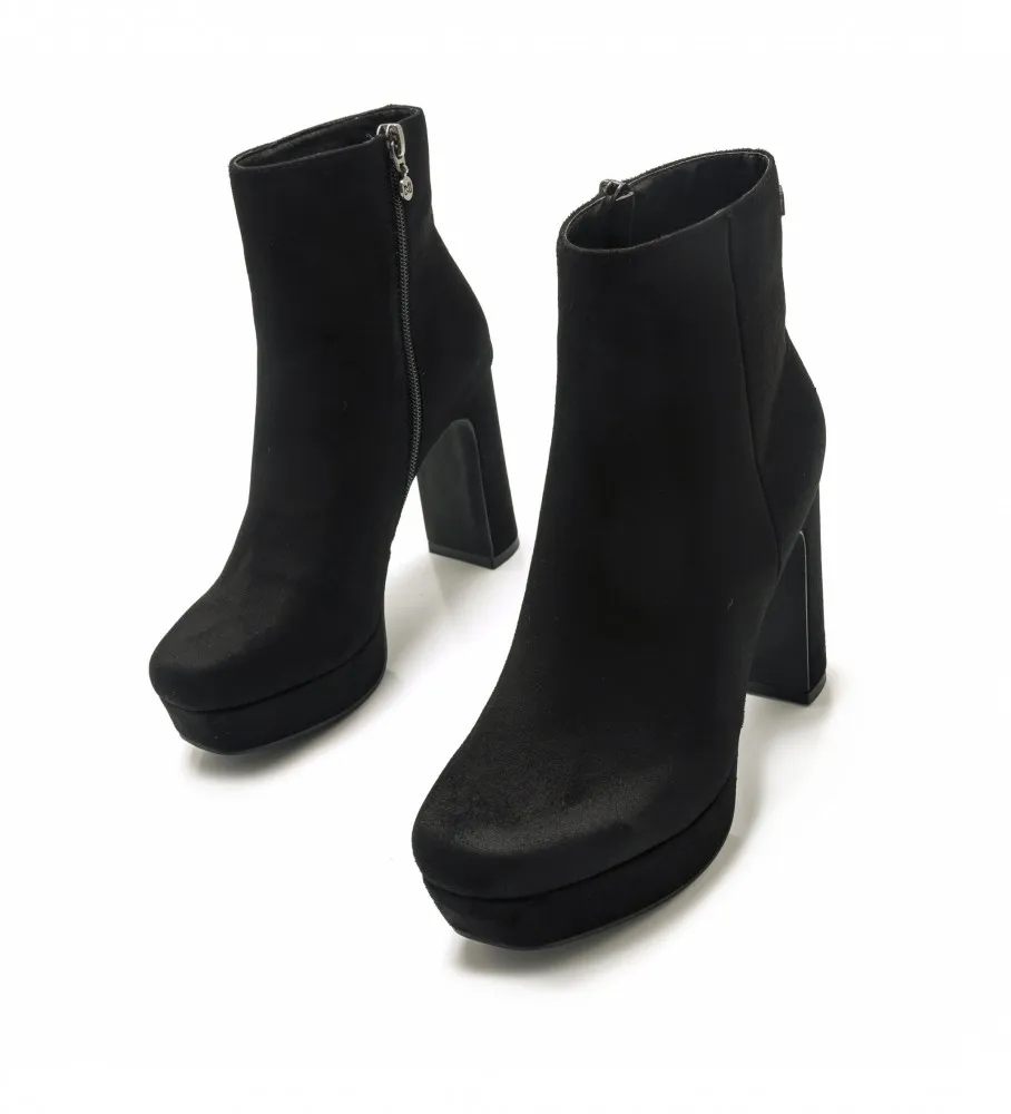 BOTINES DRESSED NEGRO ALTURA TACóN 10CM