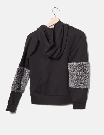 Bóboli Chaqueta gris estampada