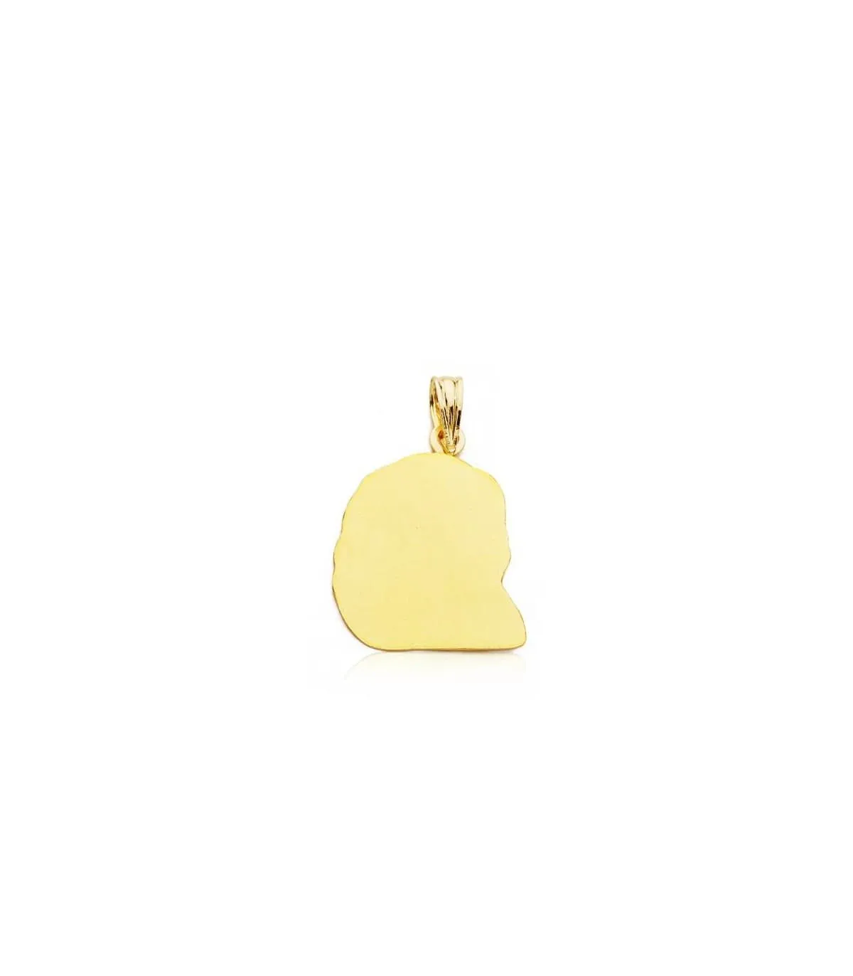 Cabeza Cristo Yacente 18 Ktes 18x16mm