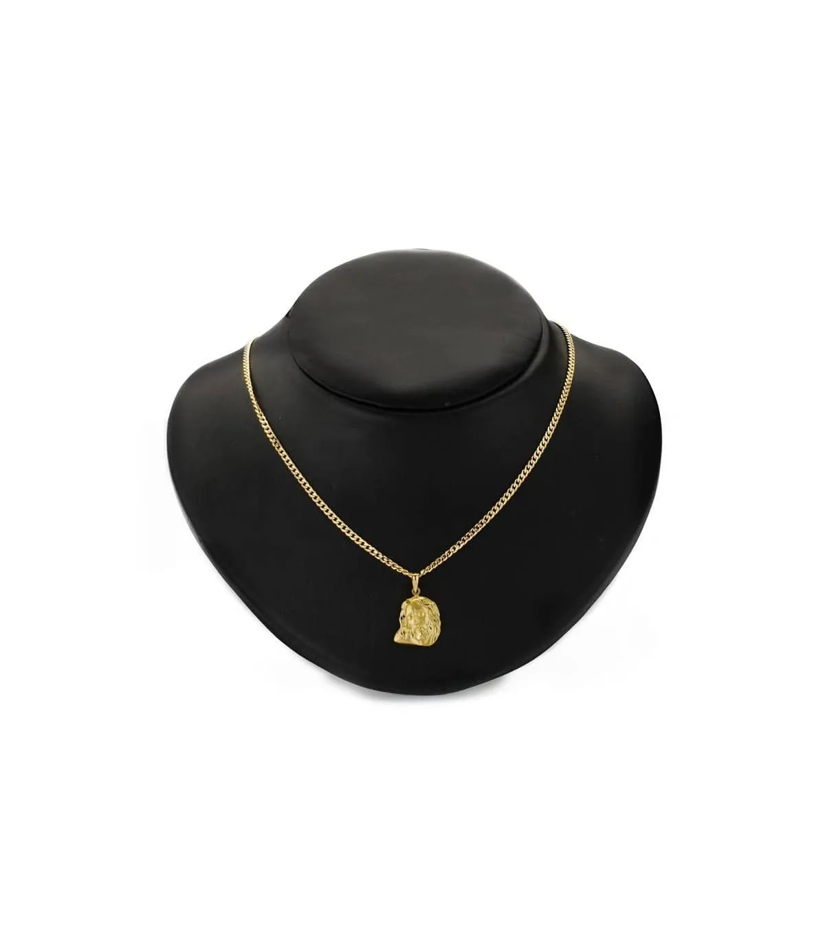 Cabeza Cristo Yacente 18 Ktes 18x16mm
