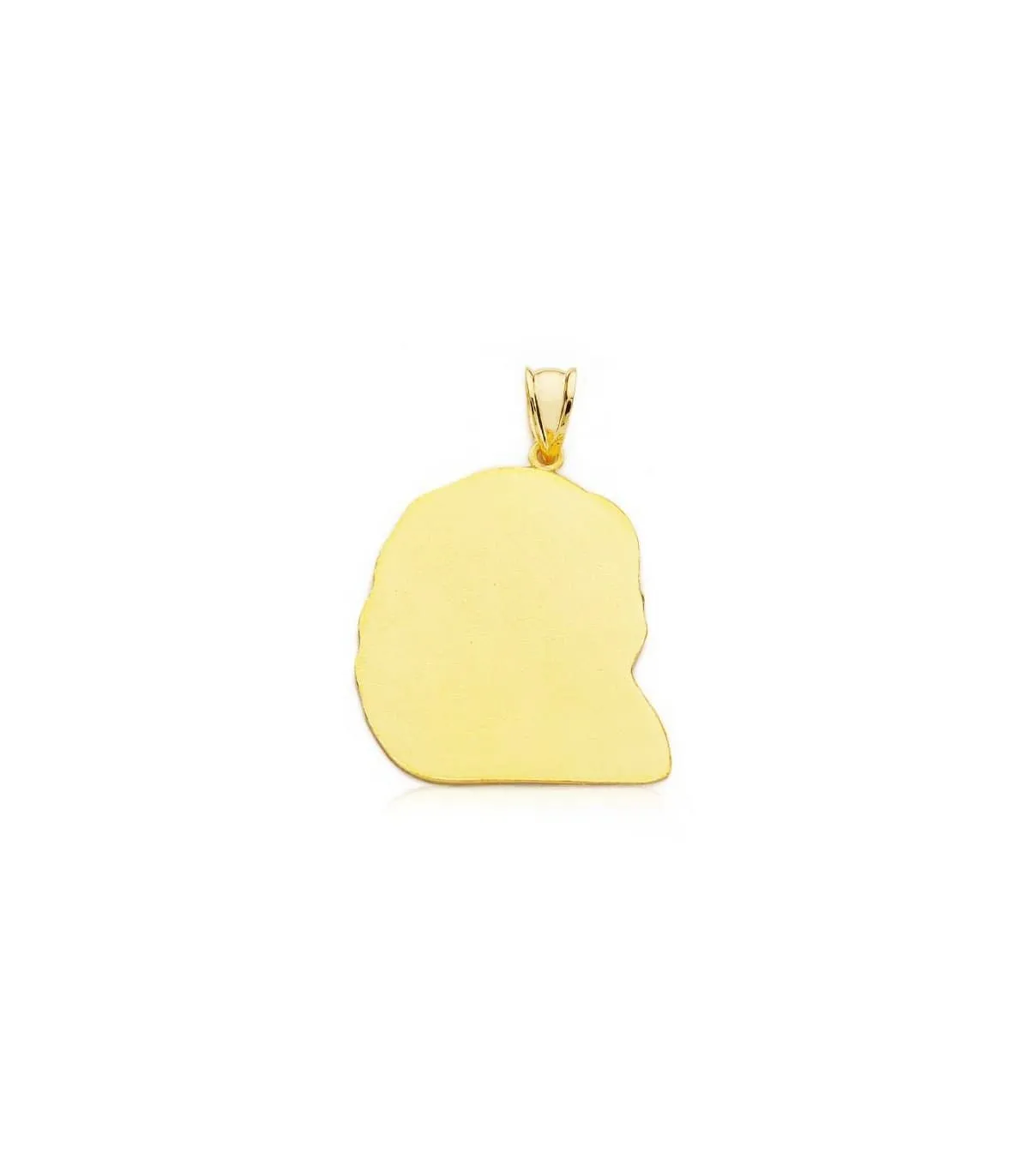 Cabeza Cristo Yacente 18 Ktes 27x25mm