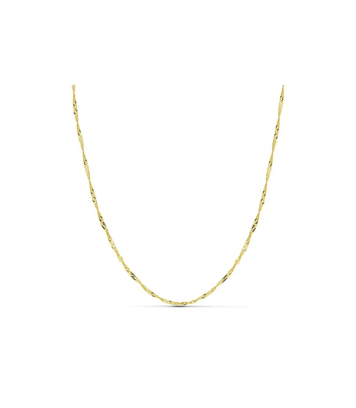 Cadena Singapur 1.8 mm 18 Ktes 45 cm