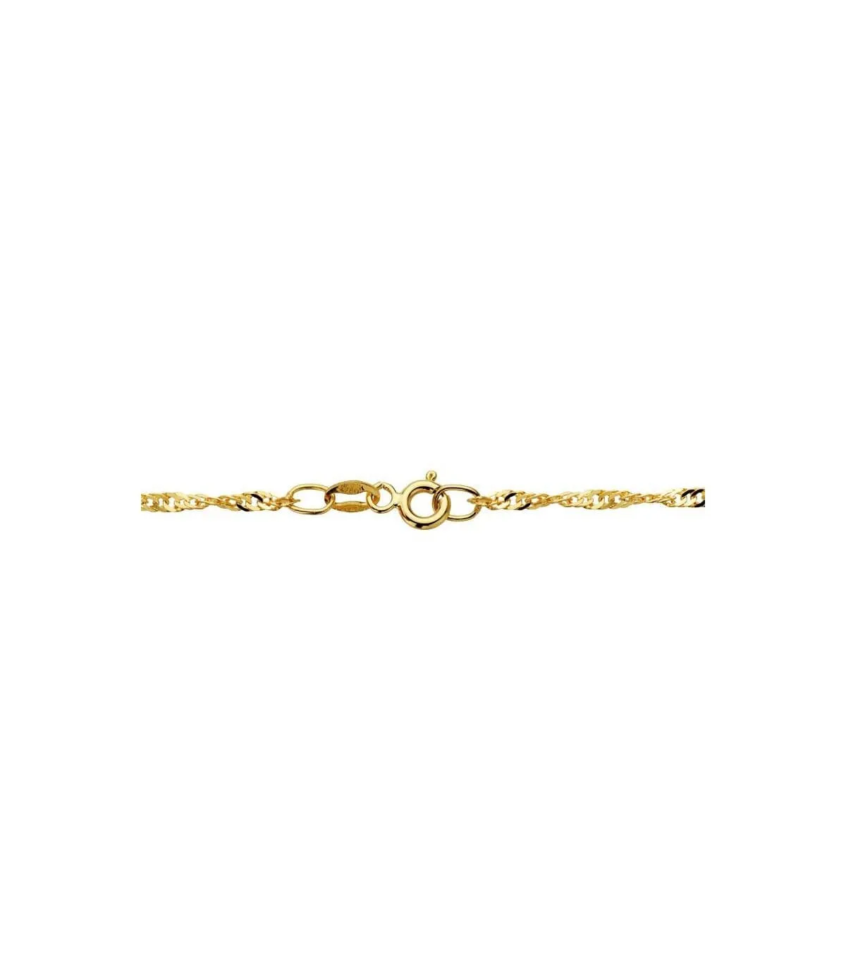 Cadena Singapur 1.8 mm 18 Ktes 45 cm