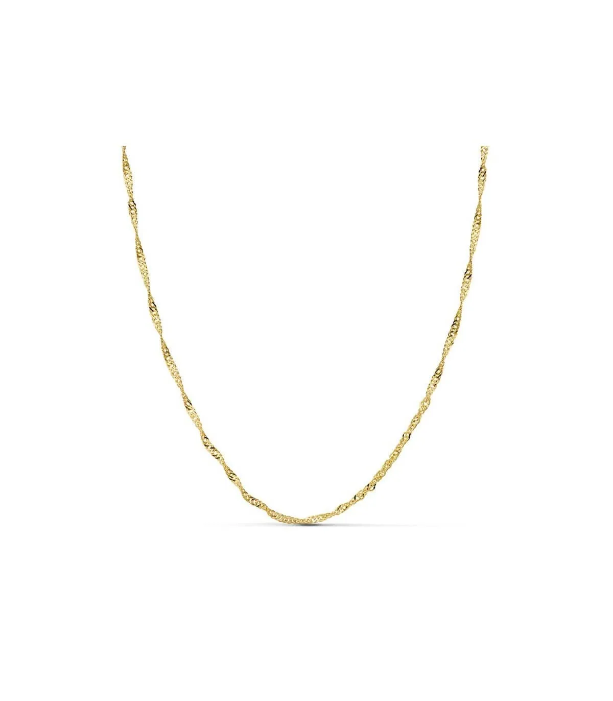 Cadena Singapur 1.8mm 18 Ktes 50 cm