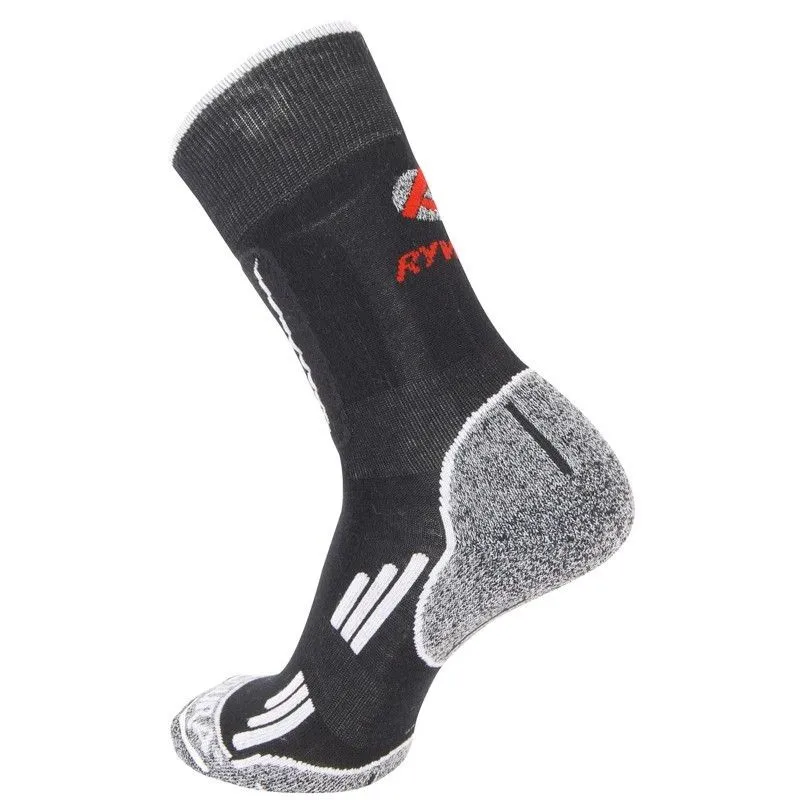 Calcetines de senderismo Rywan No Limit Merinos (Negro / Amarillo)