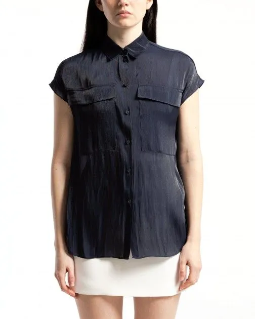 Camisa de manga corta Armani Exchange 3DYC19 Azul