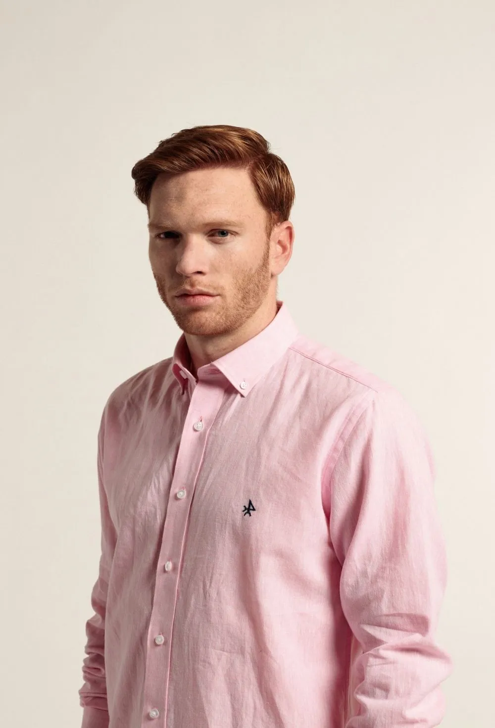 Camisa modelo Sáhara rosa