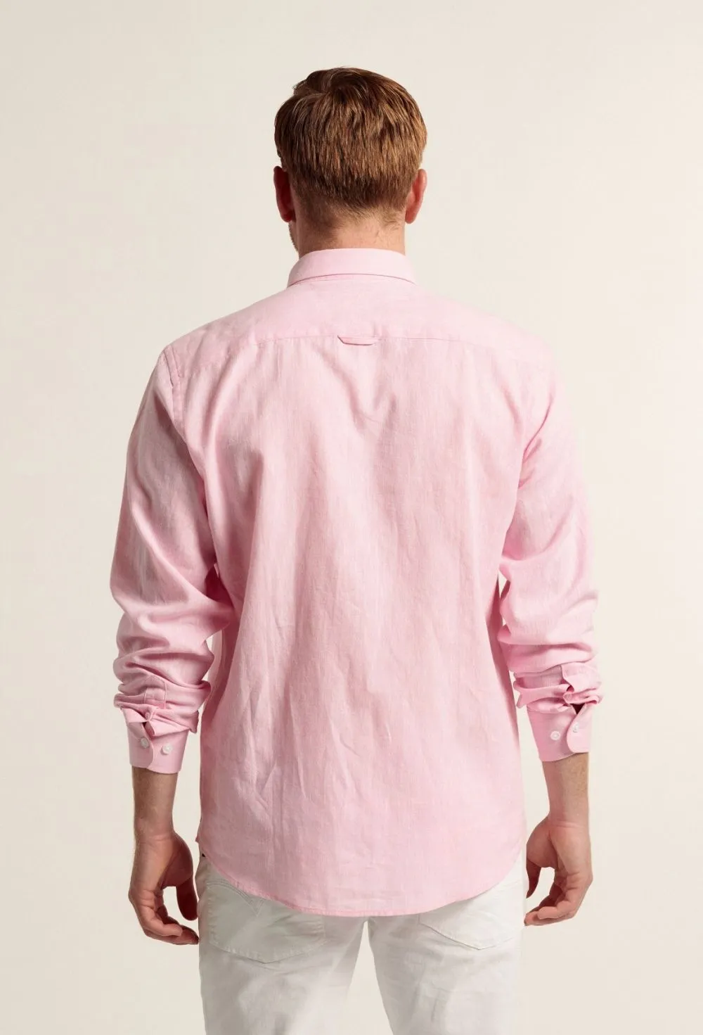 Camisa modelo Sáhara rosa