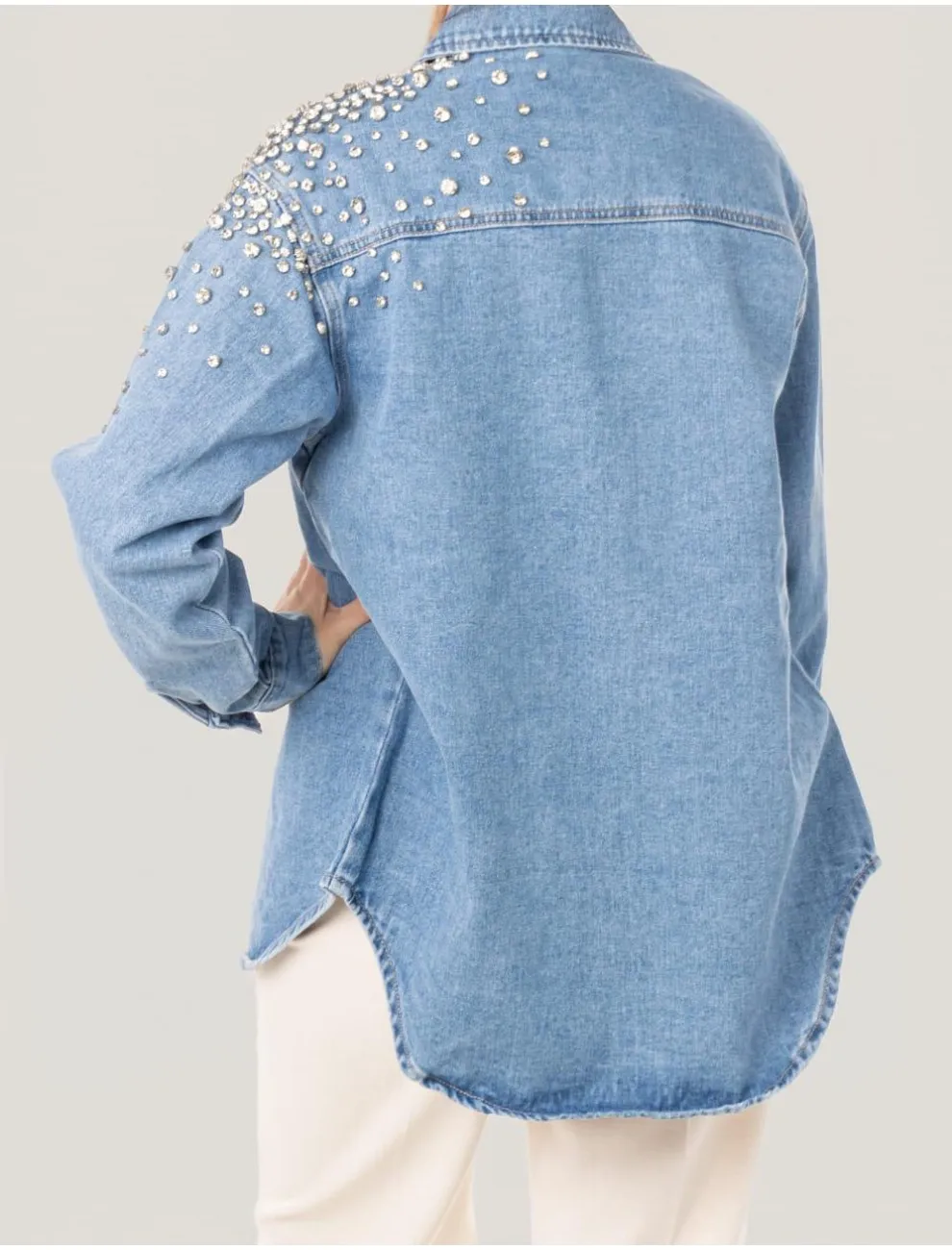 Camisa Obvio Grace Azul