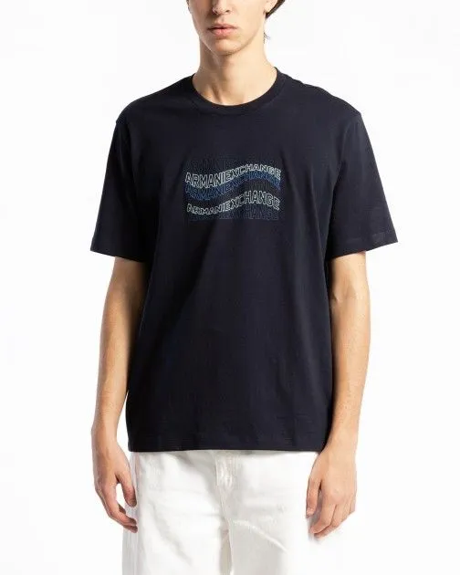 Camiseta Armani Exchange 3DZTLE Azul