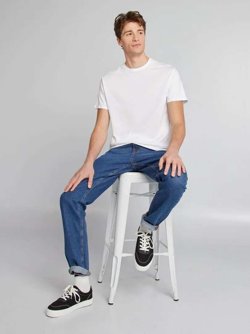 CAMISETA DE ALGODóN PURO +1,90 M  BLANCO