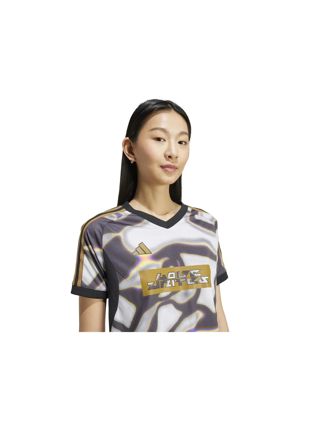 Camiseta de Fútbol adidas Tiro Jersey Pride Mujer Negro