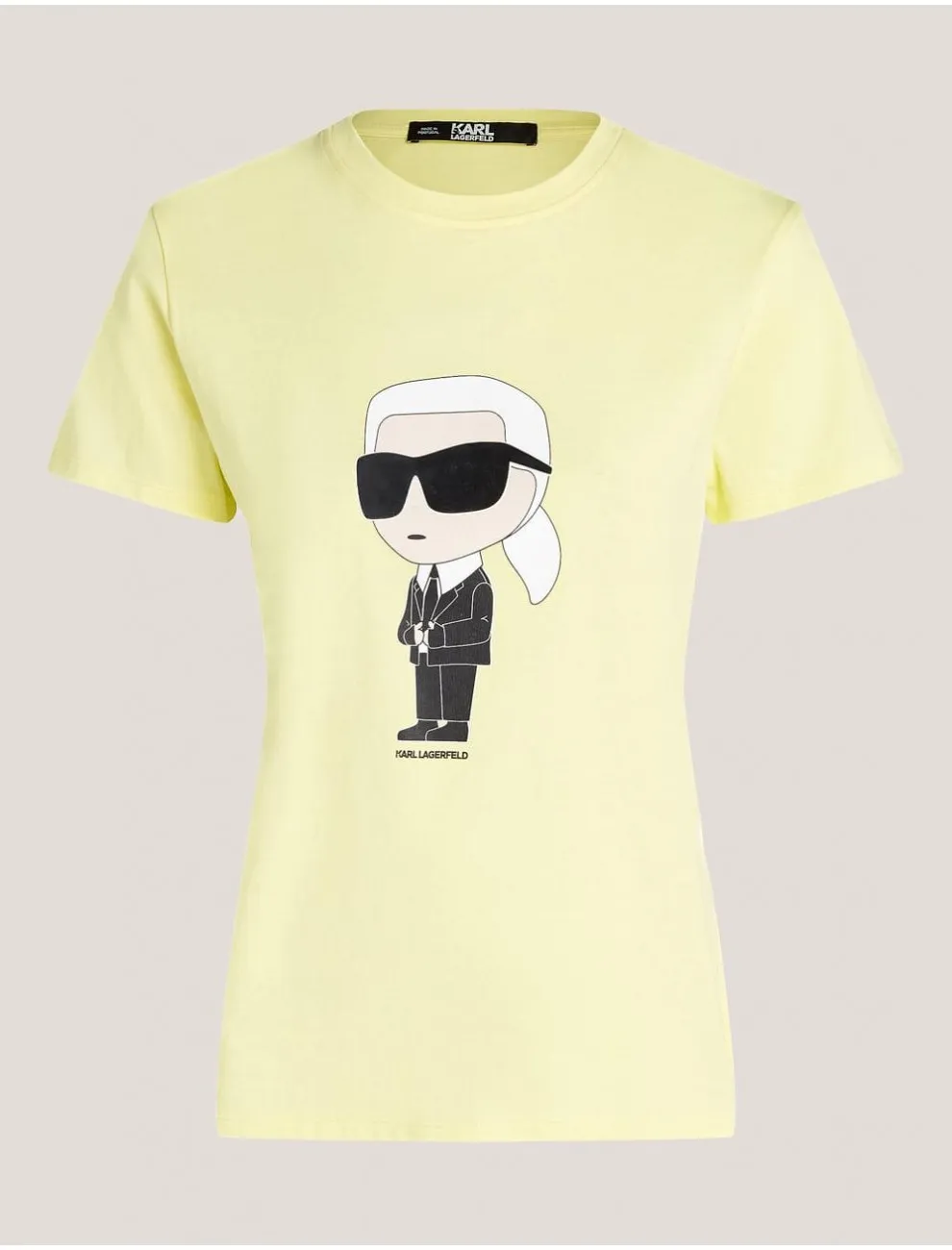 CAMISETA KARL LAGERFED IKONIC 2.0 KARL TSHIRT AMARILLO
