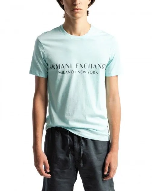 camiseta slim fit Armani Exchange 8NZT72 Z8H4Z Azul