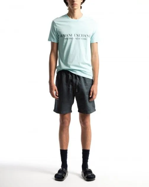 camiseta slim fit Armani Exchange 8NZT72 Z8H4Z Azul