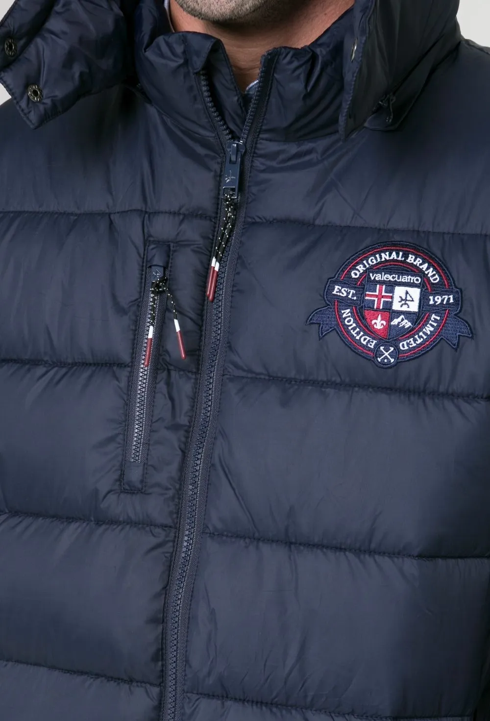 Chaqueta acolchada azul marino modelo Everest