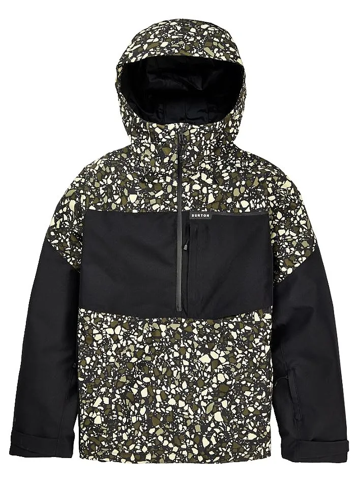 CHAQUETA BURTON PILLOWLINE ANORAK 2L GORETEX  SEDIMENT/TRUE BLACK  MEN´S