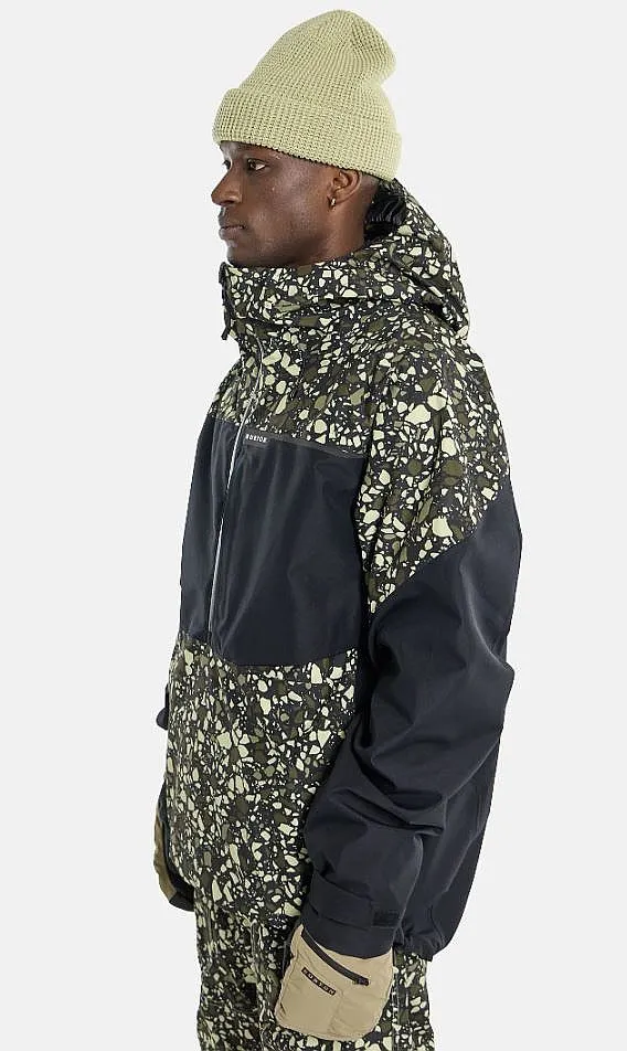 CHAQUETA BURTON PILLOWLINE ANORAK 2L GORETEX  SEDIMENT/TRUE BLACK  MEN´S