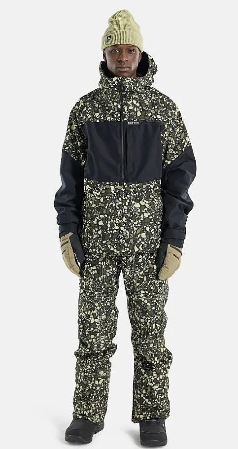 CHAQUETA BURTON PILLOWLINE ANORAK 2L GORETEX  SEDIMENT/TRUE BLACK  MEN´S