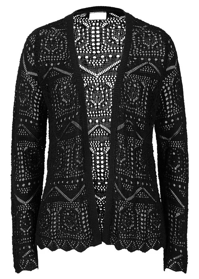 Chaqueta de punto Negro