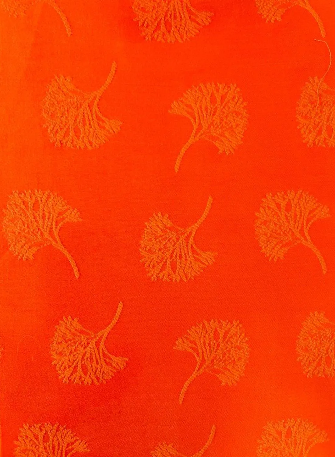 Chaqueta fluida naranja
