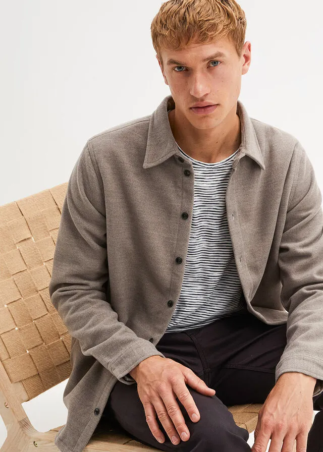 Chaqueta Gris jaspeado